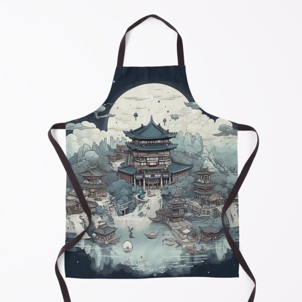 Item preview, Retro night landscape designed and sold by fanzen69.