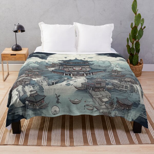 Item preview, Retro night landscape designed and sold by fanzen69.
