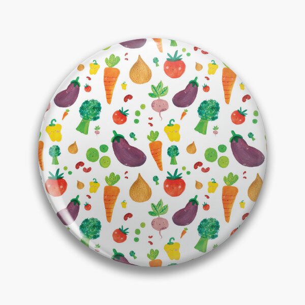 Item preview, Veggies Pattern designed and sold by LuluStudioP.