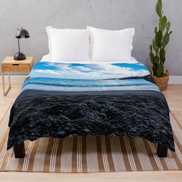 Item preview, Black Sand Beach Maui designed and sold by JulieAnnPix.
