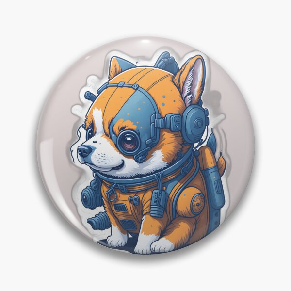Item preview, Dog Shiba Inu Bot Android designed and sold by jp22yoshi.
