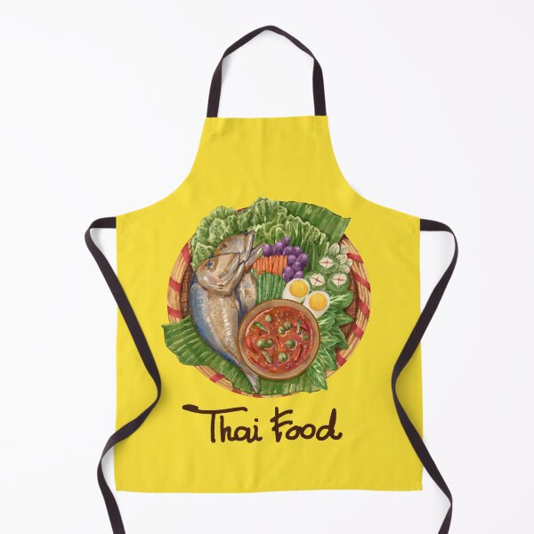 Item preview, Thai Food, Nam Prik Pla Too or chili past with fried mackerel designed and sold by shamiss.