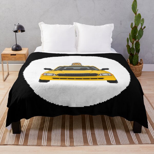 Item preview, Taxi Pixel Art | Yellow Cab Design designed and sold by anycolorart.