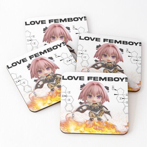 Item preview, I love femboy astolfo designed and sold by nismod.
