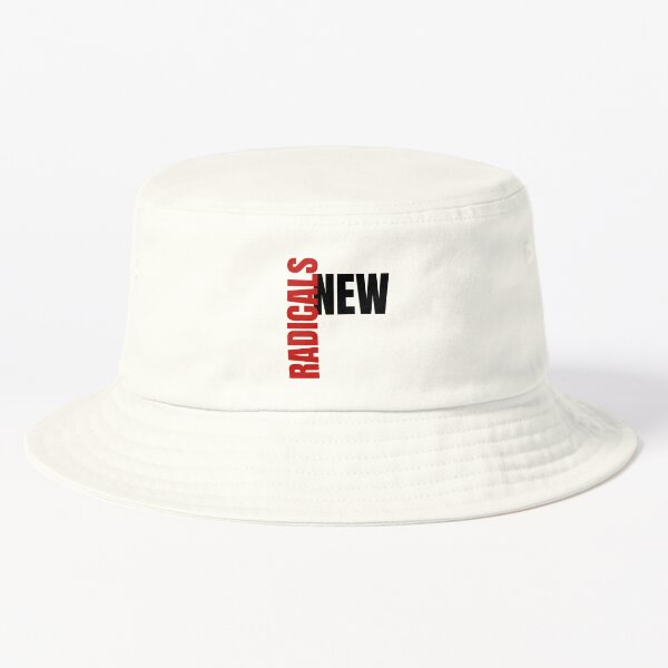 Flat Brim Hat White - Radicals Store