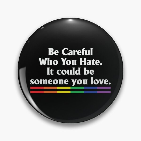 Item preview, Be careful who you hate designed and sold by Brandy Barrows.