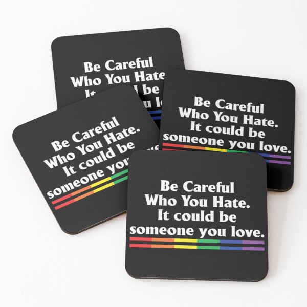 Item preview, Be careful who you hate designed and sold by Brandy Barrows.