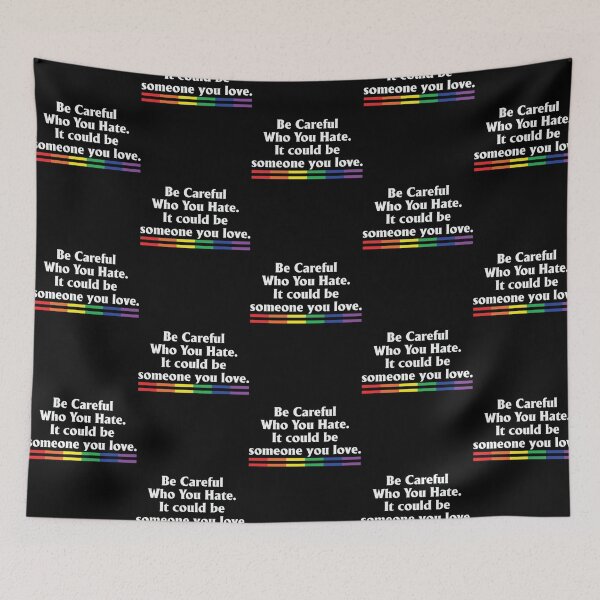 Item preview, Be careful who you hate designed and sold by Brandy Barrows.