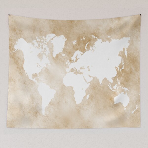 Item preview, Design 82 World Map designed and sold by artbylucie.