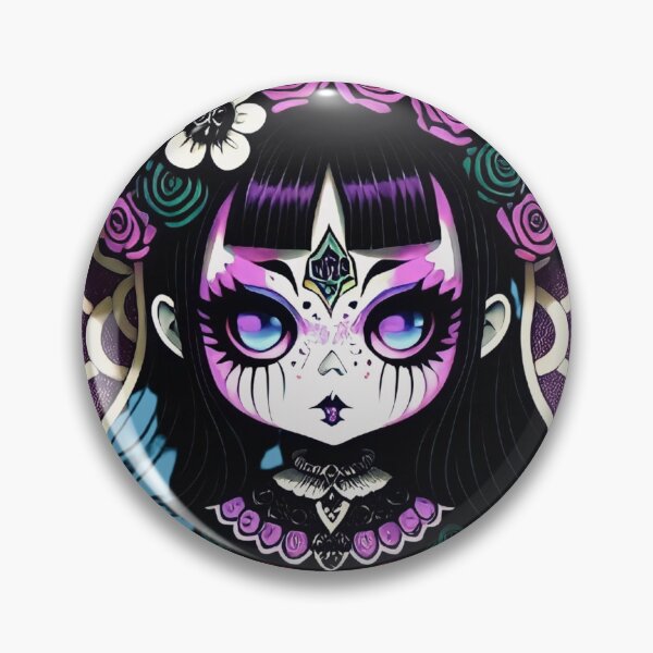 Artikelvorschau, Goth Blumen Zauberin Voodoo Puppe Mädchen entworfen und verkauft von McCallnWaldo.
