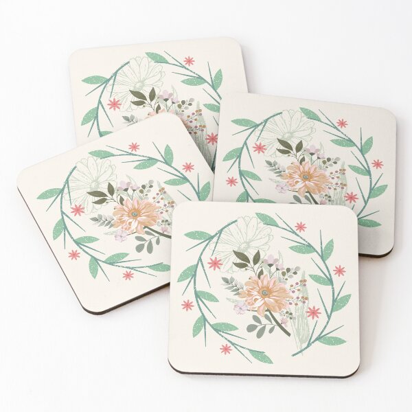 Item preview, Summer Daisies Bouquet Pattern designed and sold by sandhyabhagath.
