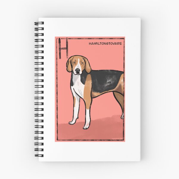 Item preview, H is for hamiltonstovare | scent hounds | beagle |alphabet  designed and sold by DarbyHunterArt.