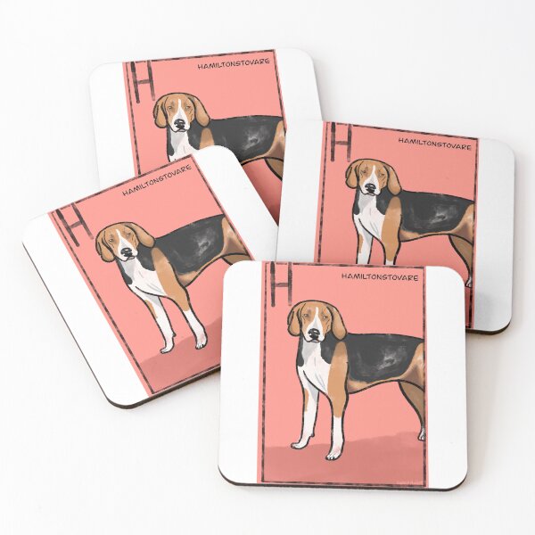 Item preview, H is for hamiltonstovare | scent hounds | beagle |alphabet  designed and sold by DarbyHunterArt.