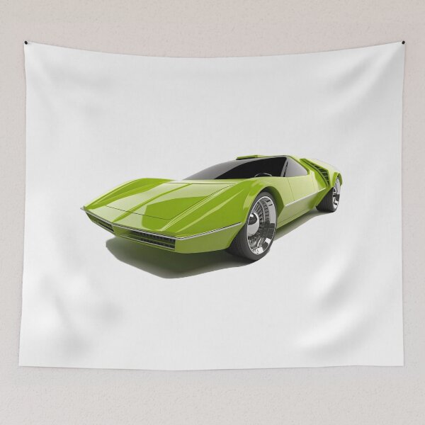 Item preview, 70's Futuristic Muscle Car Concept designed and sold by Offsite.