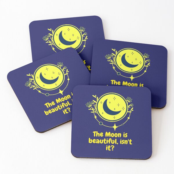 Item preview, The Moon Is Beautiful Isn't it? designed and sold by ulfina25.
