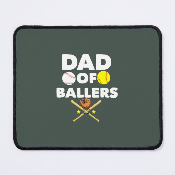 Item preview, Dad Of Ballers Bat Glove Baseball Softball USA Sports 	 		 designed and sold by harviajhinu2.