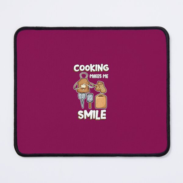 Item preview, Cooking Makes Me Smile Hobby Chef Cook 	 Cooking 		 designed and sold by vctorasndalk.