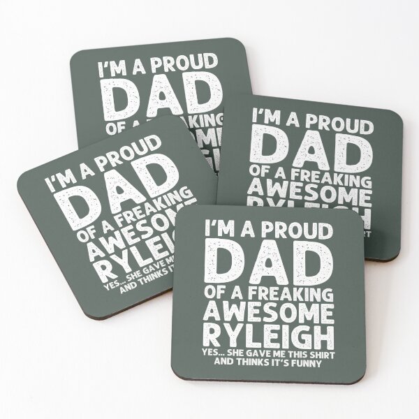 Item preview, Dad Of RYLEIGH 	 Father's Day Funny Personalized Name 		 designed and sold by harviajhinu2.