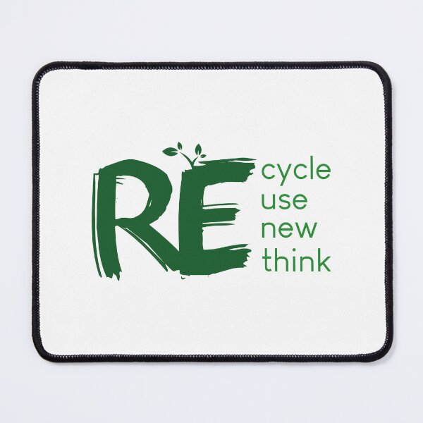 Item preview, Recycle reuse renew rethink designed and sold by sabinako.