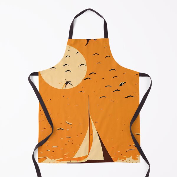 Item preview, Sailboats adrift on calm seas designed and sold by Cahlie Li.