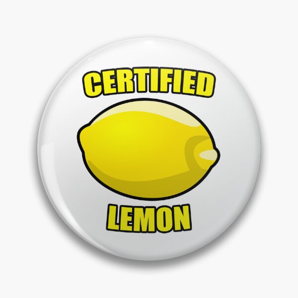Item preview, Certified Lemon designed and sold by Brookerino.
