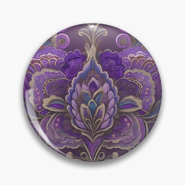 Item preview, Purple Paisley Pattern-Paisley Motif designed and sold by Tamas Das.