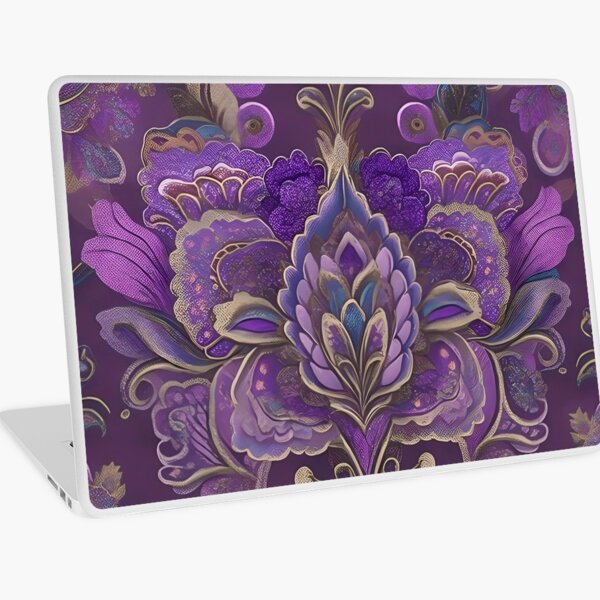 Aperçu de l'œuvre Motif Paisley violet-Motif Paisley créée et vendue par Tamas Das.