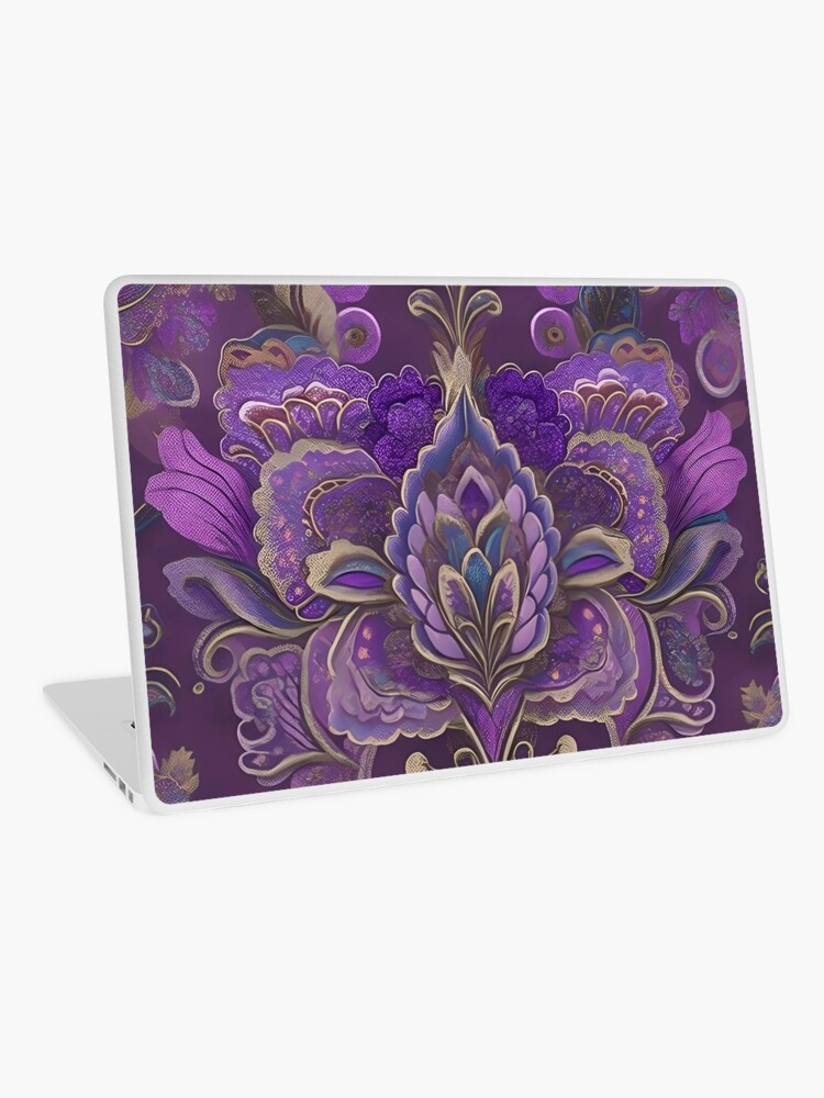 Golden Leaf Nature Pattern Floral Design MacBook Air 13 