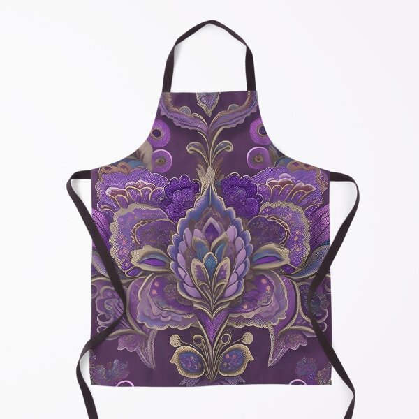 Item preview, Purple Paisley Pattern-Paisley Motif designed and sold by Tamas Das.