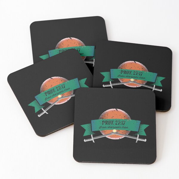 Item preview, Prov. 27:17 Iron Sharpens Iron  designed and sold by KTSubz Faith & Fun Designs.