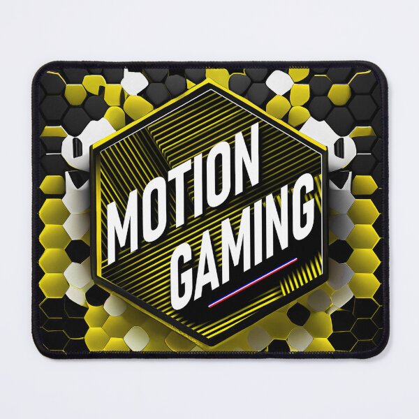 Item preview, Motion Gaming Logo Original Yellow designed and sold by MotionGaming.