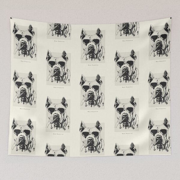 Item preview, Dogo Argentino Digital Sketch Drawing Illustration designed and sold by rafaeltto.