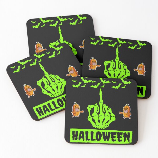 Item preview, Halloween fuck kawaii cat santanic  monsters  food  sushi  great wave off kanagaewa retro  great  designed and sold by Customize Shirts.