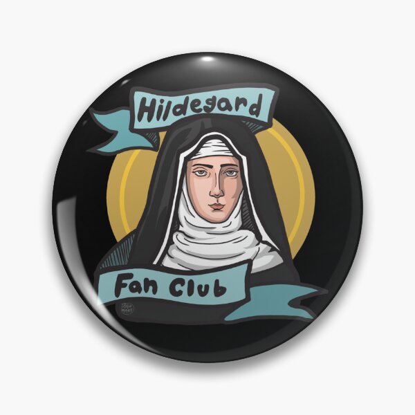 Item preview, Hildegard von Bingen  Sticker designed and sold by MerlBins.