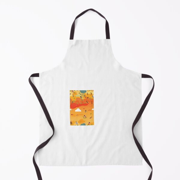 Item preview, Colorful bees on white background theme v3 designed and sold by Okracha.