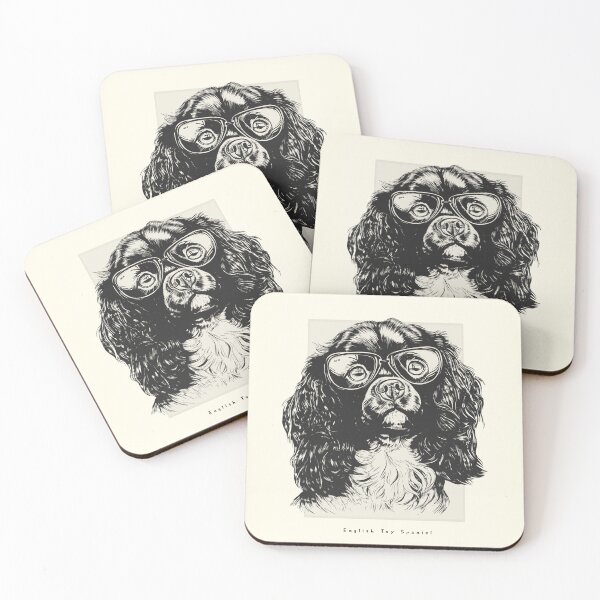 Artikelvorschau, English Toy Spaniel Digital Sketch Drawing Illustration entworfen und verkauft von rafaeltto.