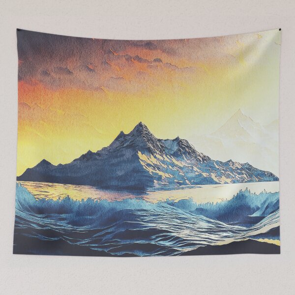 Item preview, Eniko Ocean - Nature Landscape designed and sold by Kijiermono.