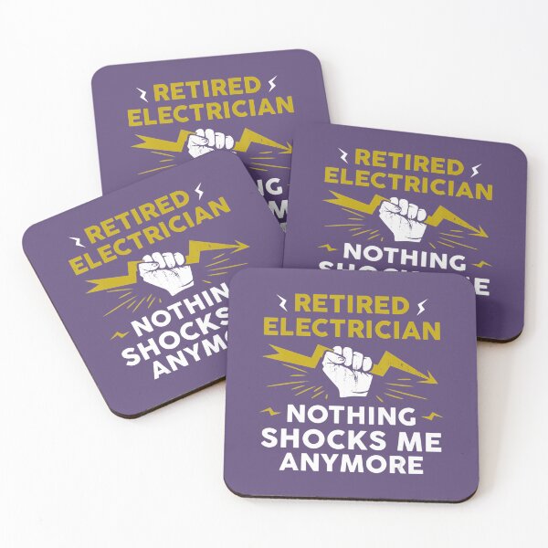 Item preview, Electrician Retirement Art For Men Women Retired Electrician 		 designed and sold by mihaijpetlanx.