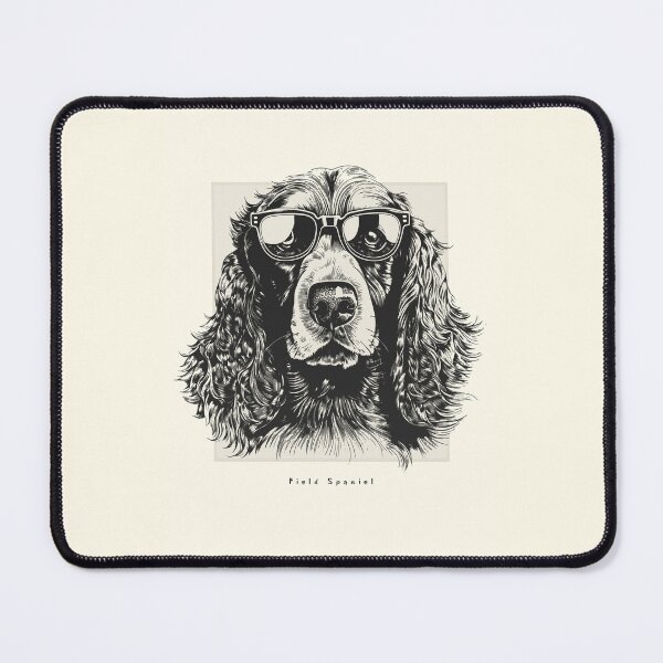Item preview, Field Spaniel Digital Sketch Drawing Illustration designed and sold by rafaeltto.