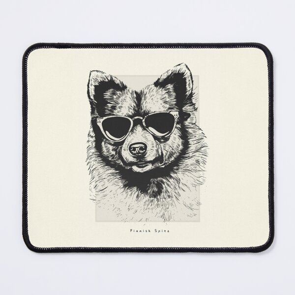 Item preview, Finnish Spitz Digital Sketch Drawing Illustration designed and sold by rafaeltto.