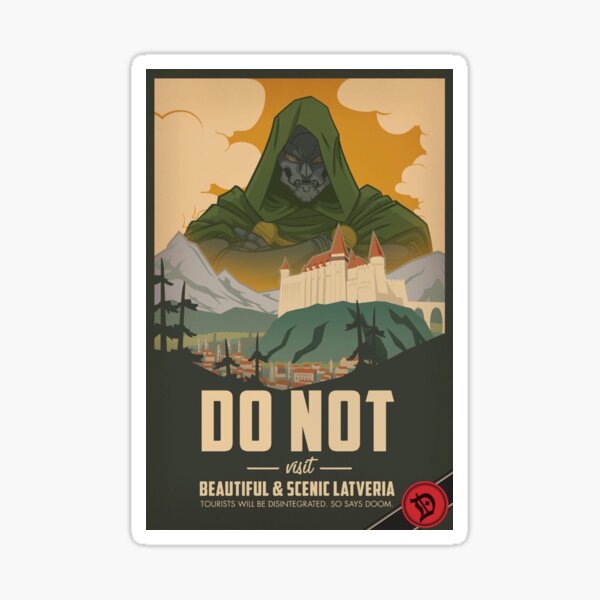 Dr Doom Stickers Redbubble - soviet hazmat suit roblox