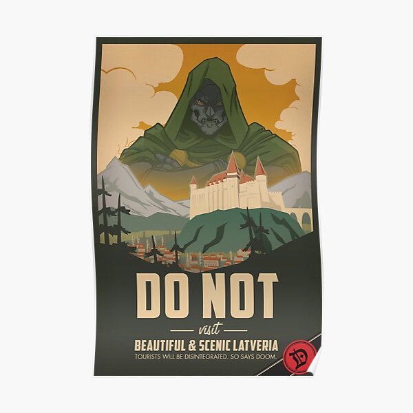 Dr Doom Posters Redbubble - drdoom roblox