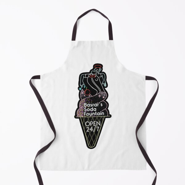 Item preview, Basrar_s Soda Fountain logo (black background) designed and sold by shartsock23.