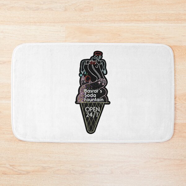 Item preview, Basrar_s Soda Fountain logo (black background) designed and sold by shartsock23.