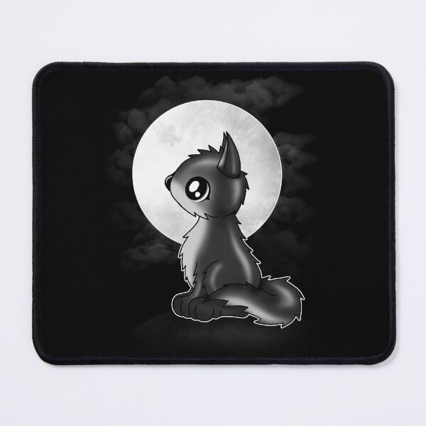 Item preview, cute Wolf Moon designed and sold by Pezi-Creation.