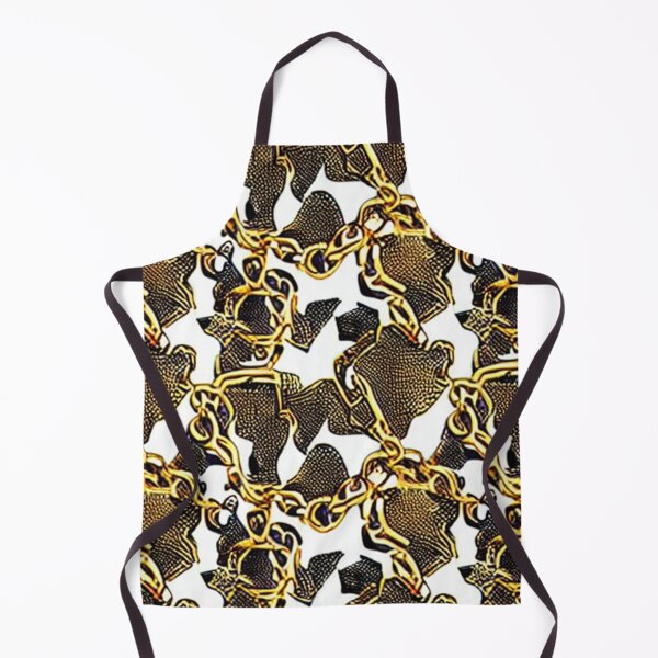 Item preview, Abstract Gold Chain and Mesh Pattern designed and sold by calibrit.