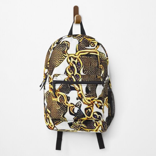Item preview, Abstract Gold Chain and Mesh Pattern designed and sold by calibrit.