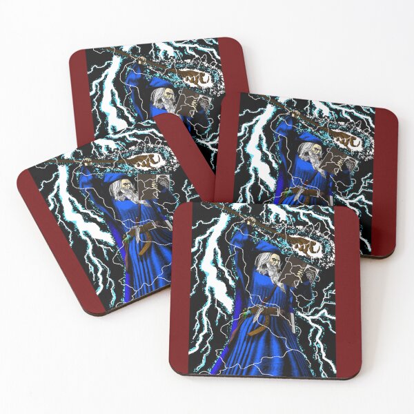 Item preview, Merlin - Traditional High Fantasy Wizard (Blue) designed and sold by shartsock23.