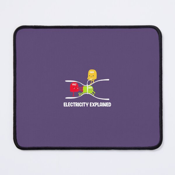 Item preview, Electricity Explained Volt Ohm Amp Funny Electrician 		 designed and sold by mihaijpetlanx.