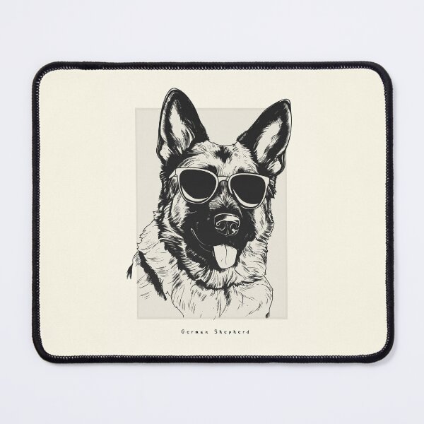 Item preview, German Shepherd Digital Sketch Drawing Illustration designed and sold by rafaeltto.